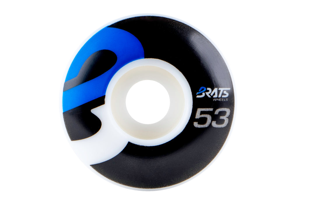 #15 Black Team Brats Wheels 53mm 54mm 101a