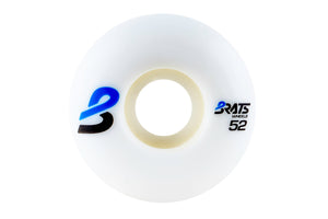 #14 White Team Brats Wheels 52mm 101a