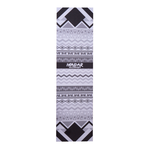 #13 Black White Tribal Grip Tape